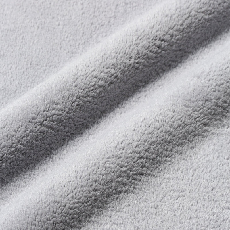 MICROFIBER FACE TOWEL PLAIN GRAY