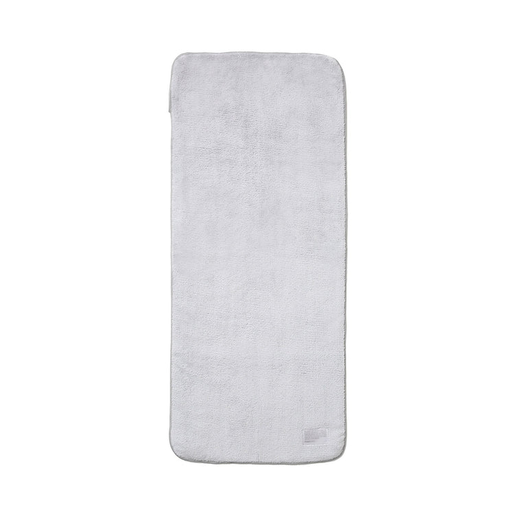 MICROFIBER FACE TOWEL PLAIN GRAY