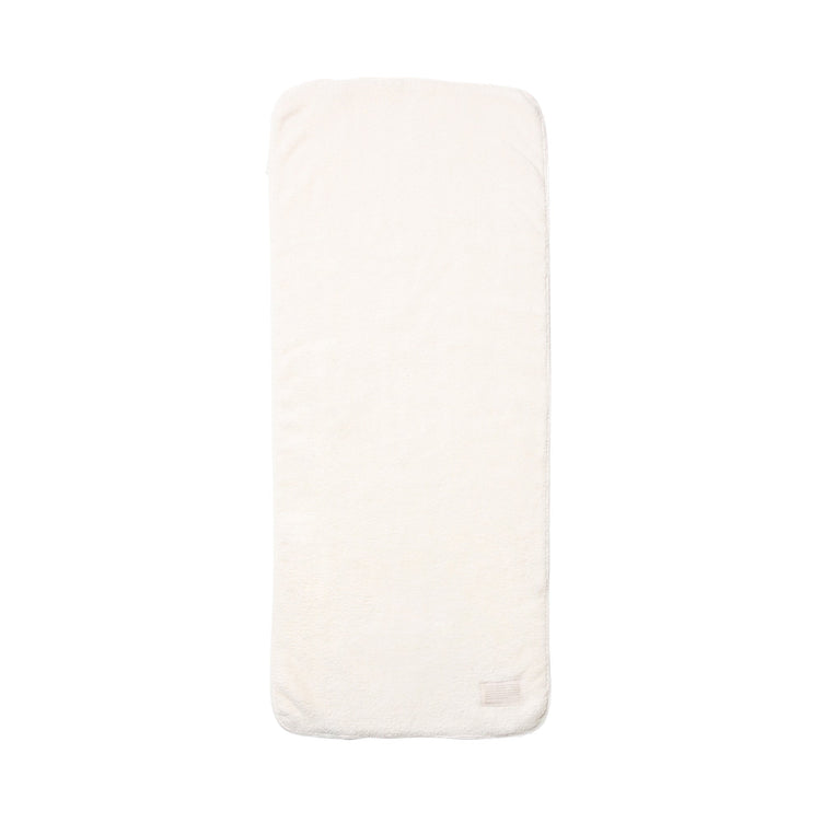 MICROFIBER FACE TOWEL PLAIN IVORY