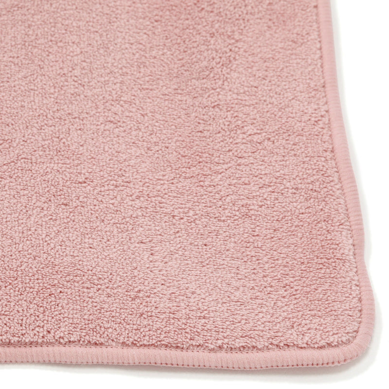 超細纖維毛巾套裝4件粉紅色