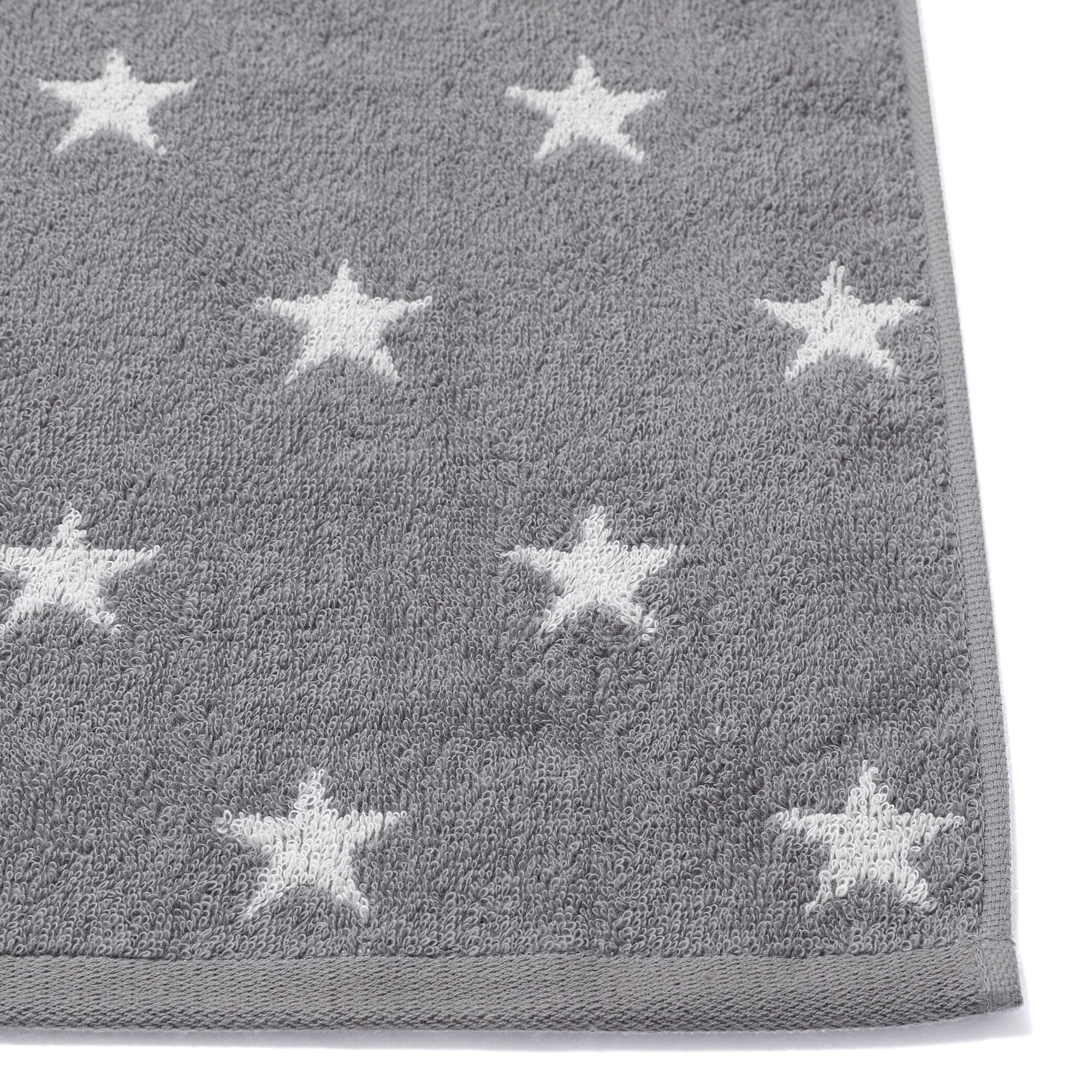 Vale Bath Towel Star Gray