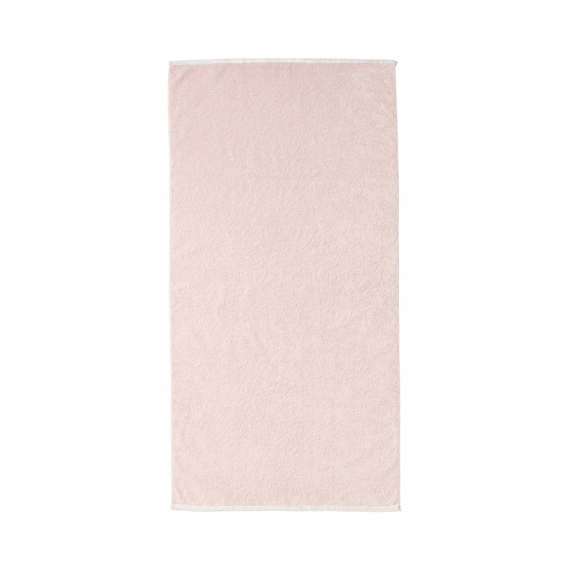 抗菌除臭浴巾 裝飾圖案 粉紅色