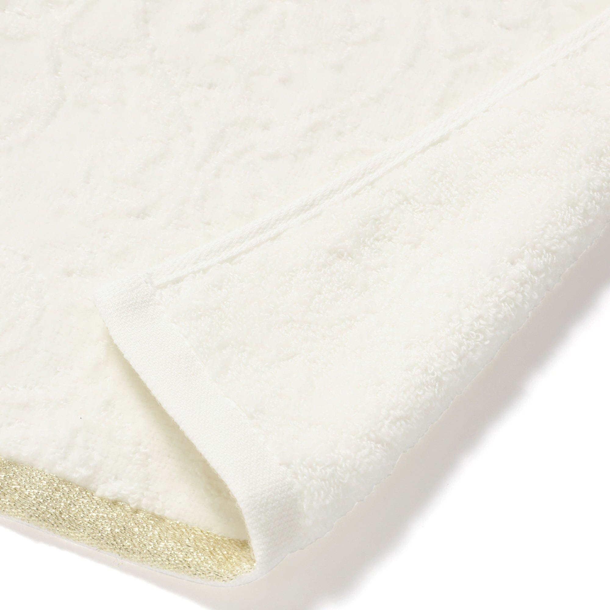 抗菌除臭面巾 裝飾圖案 白色