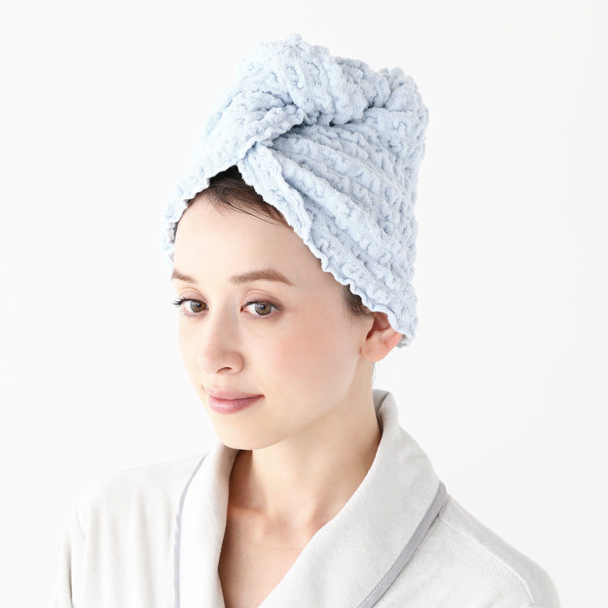 Ripple Face & Hair Towel  White