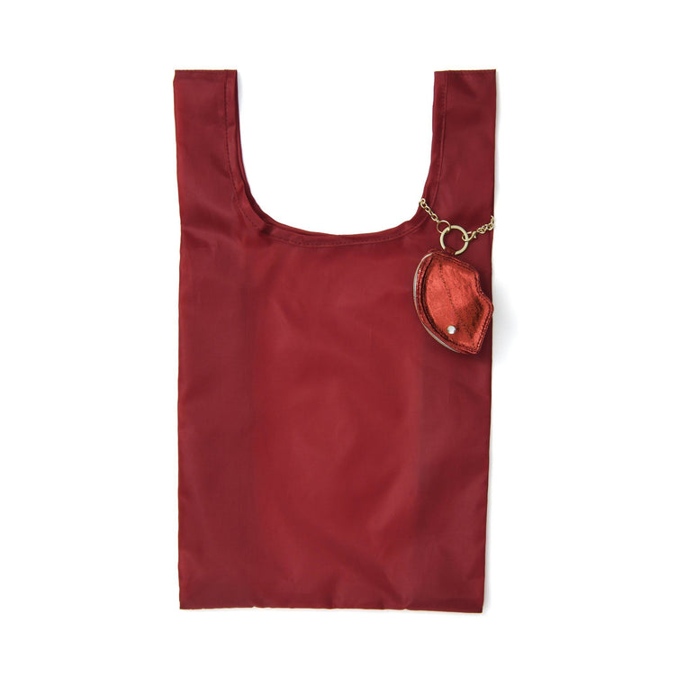 BAGCHARM ECOBAG LIP RED