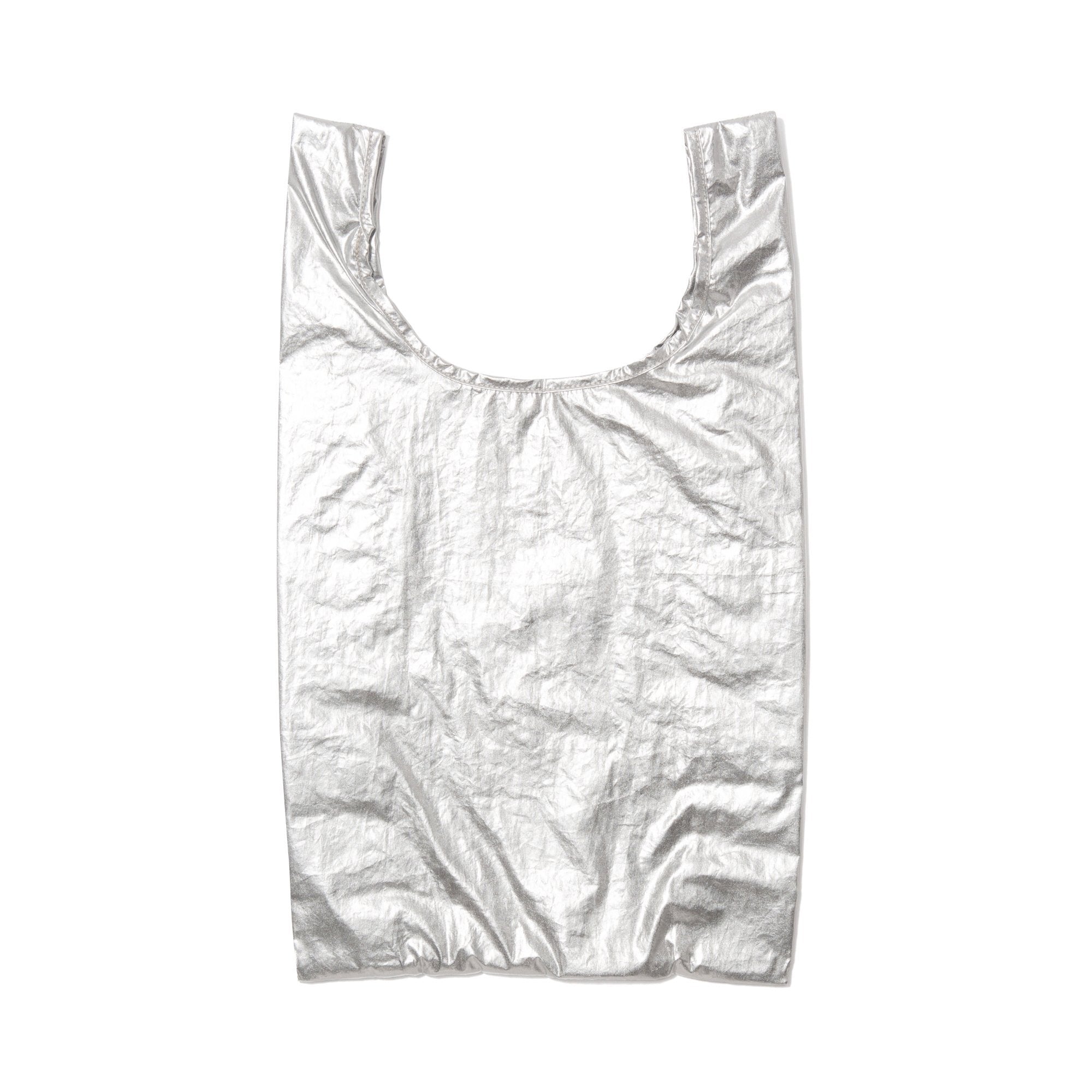 BAGCHARM ECOBAG TYPO SILVER