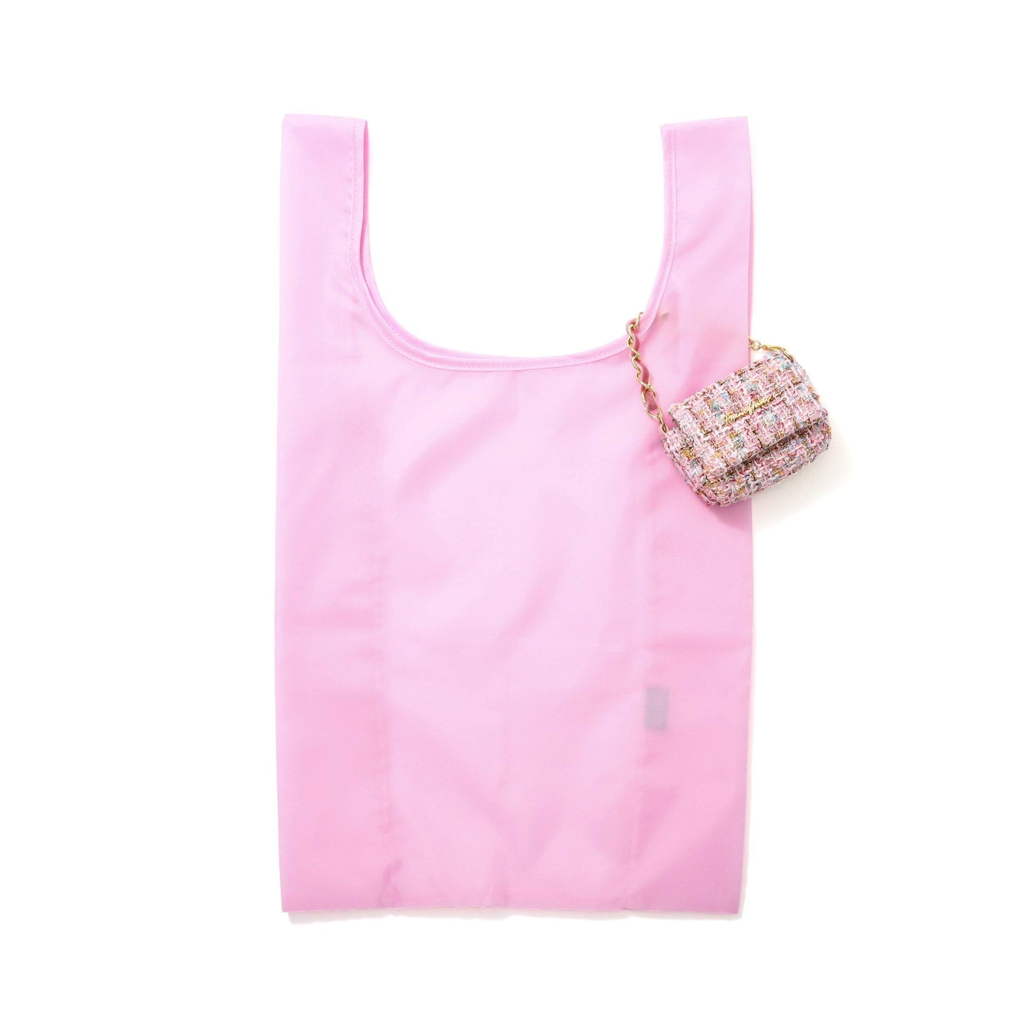 BAGCHARM ECOBAG BAG LIGHT PINK