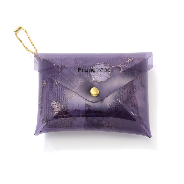 TULLE BAG LIGHT GRAY X LIGHT PURPLE