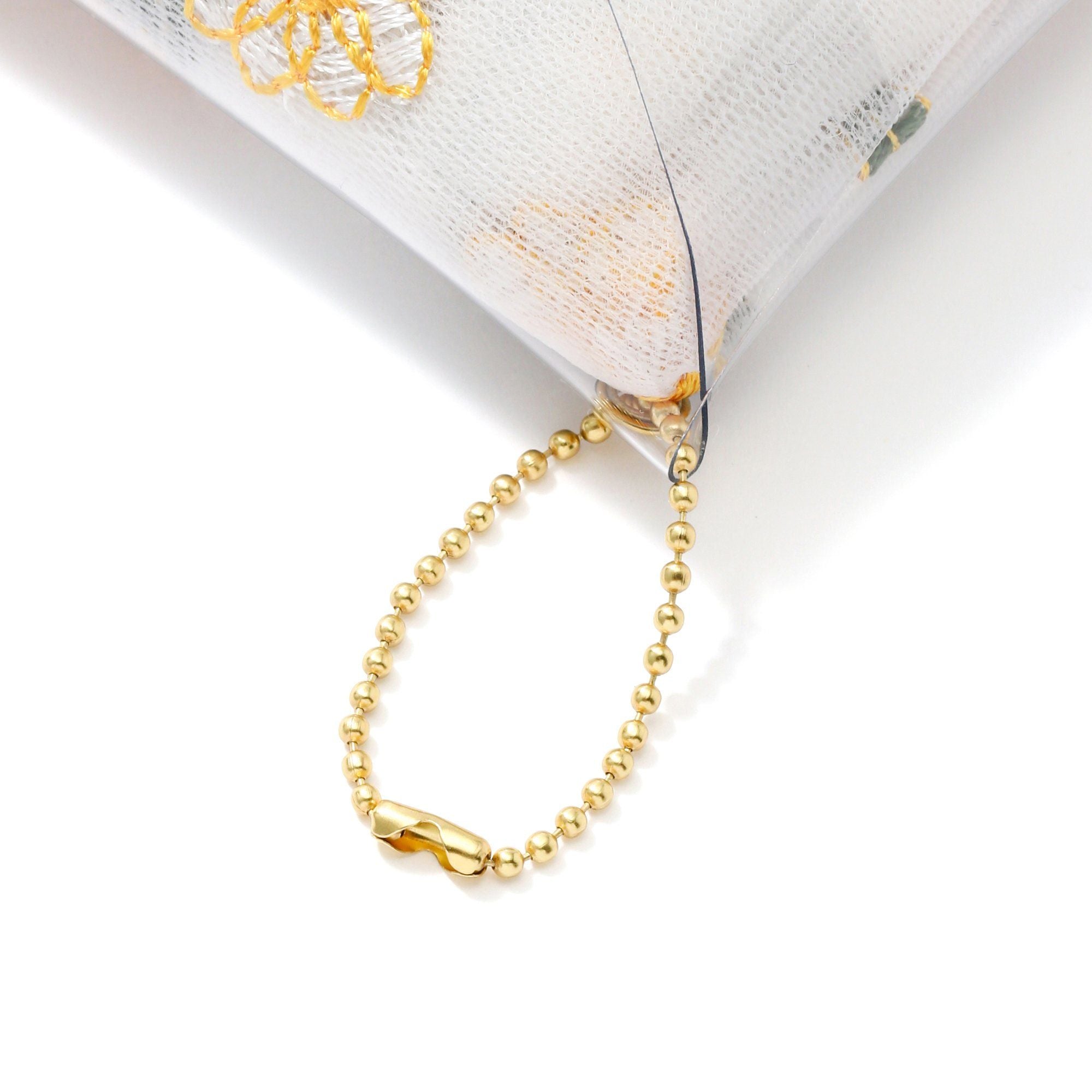 TULLE bag YELLOW x WHITE