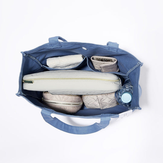 Logo Tote M Gray