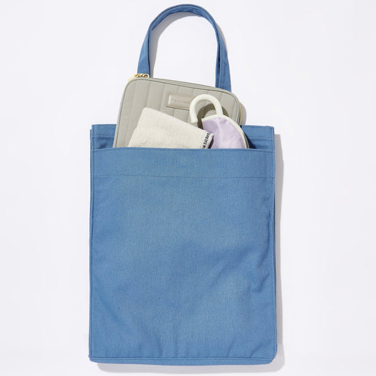 Logo Tote M Gray