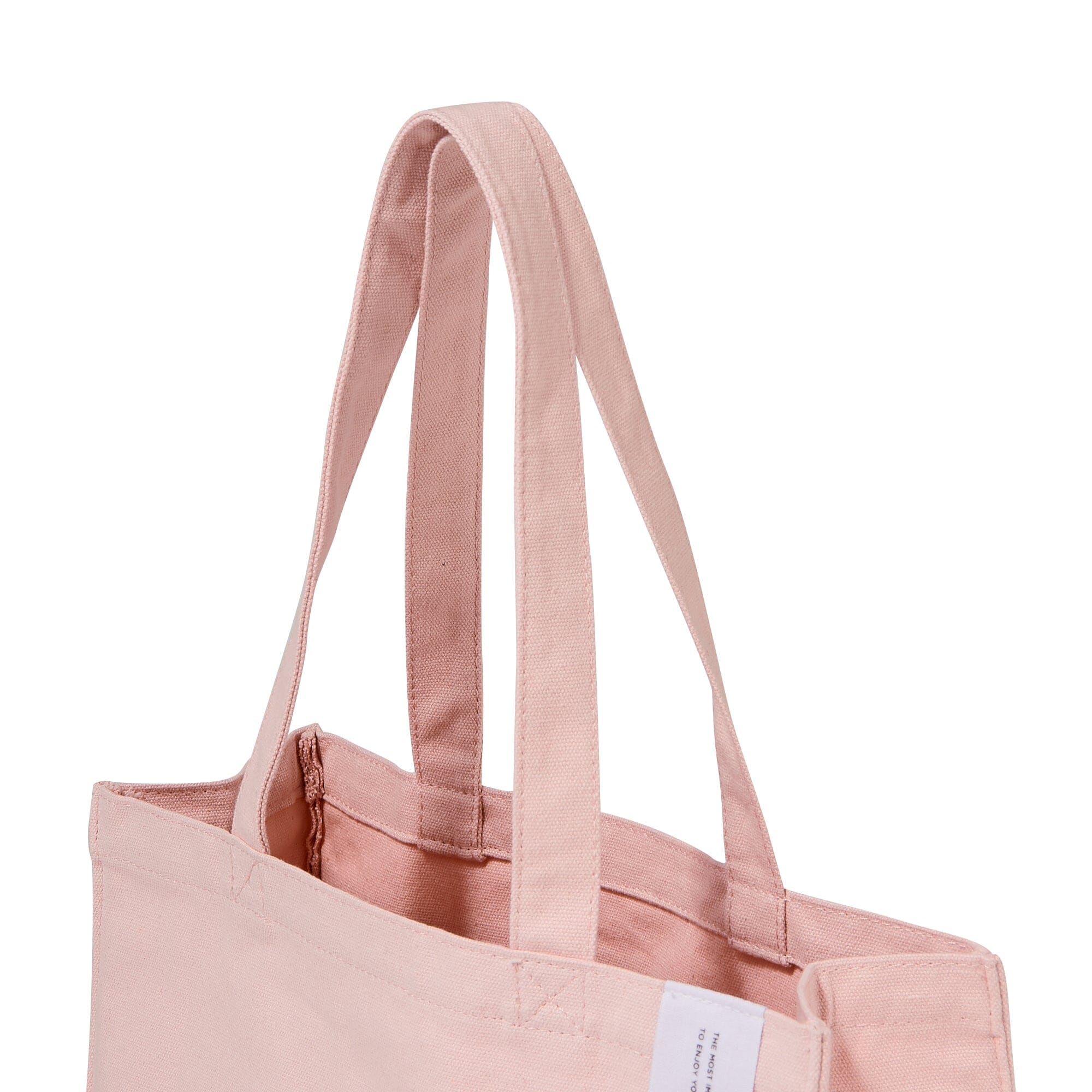 Logo Tote M Pink