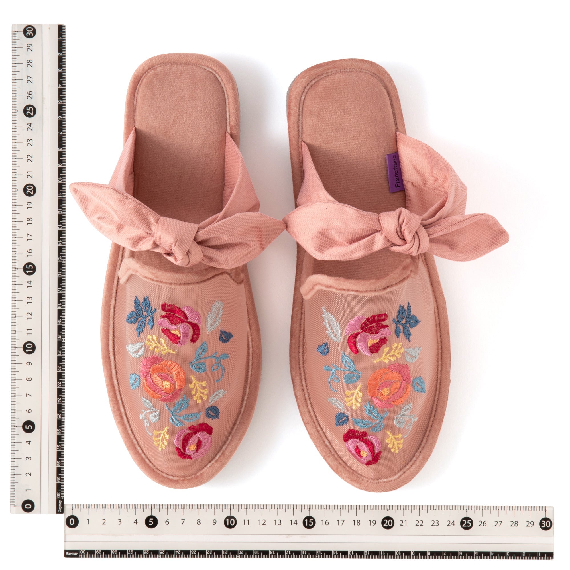 ANNA SUI ROOM SHOES PINK