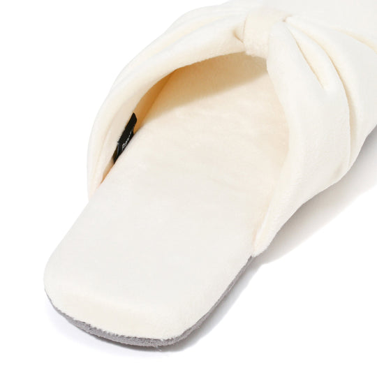WASHABLE SHELL ROOM SHOES WHITE