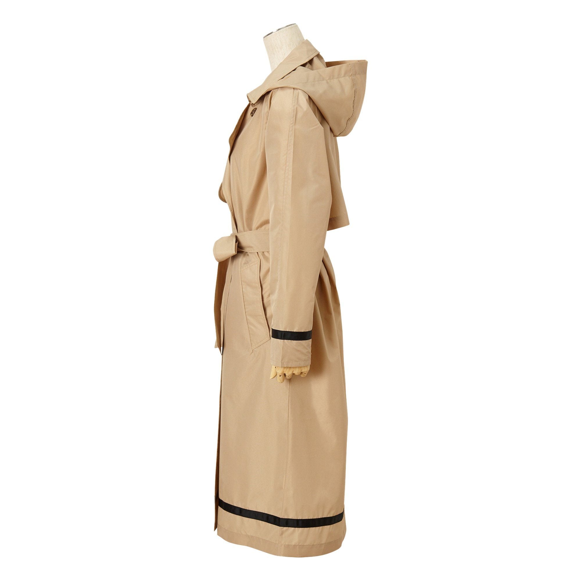 Anhelo Trench Rain Coat Beige