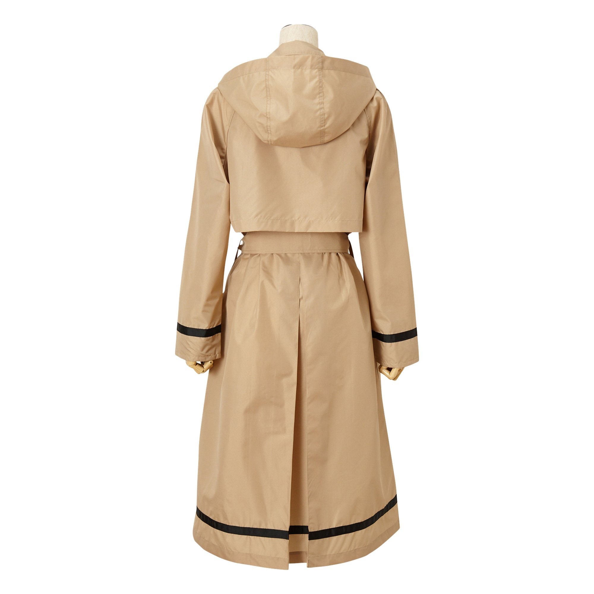 Anhelo Trench Rain Coat Beige