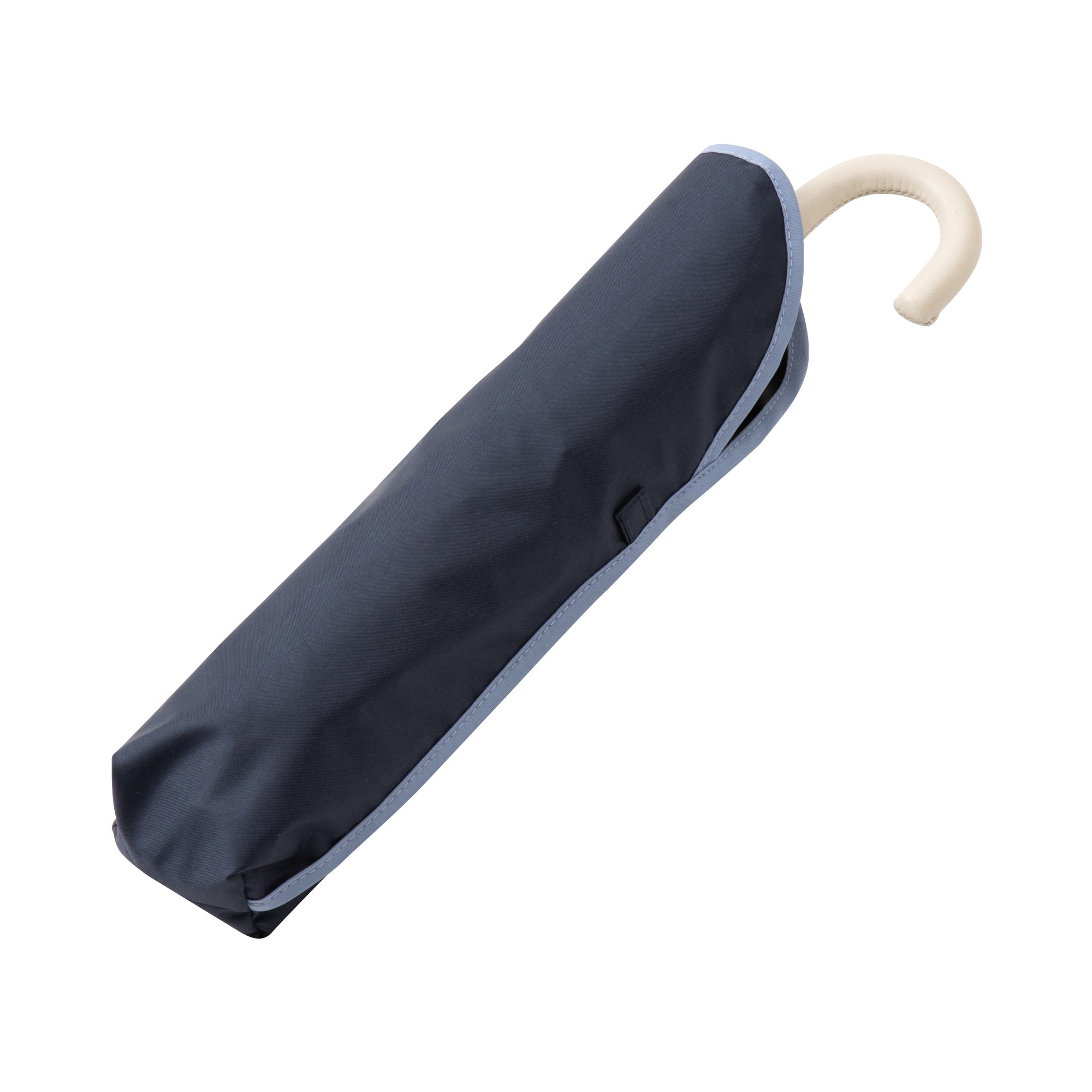 BICOLOR PIPING PARASOL MINI UMBRELLA NAVY