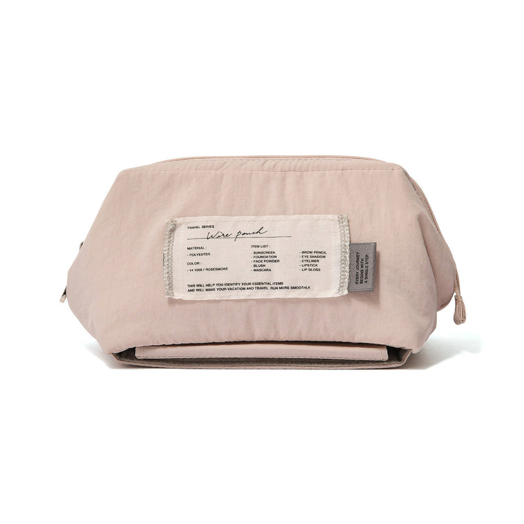 VOYAGE WIRE POUCH BEIGE