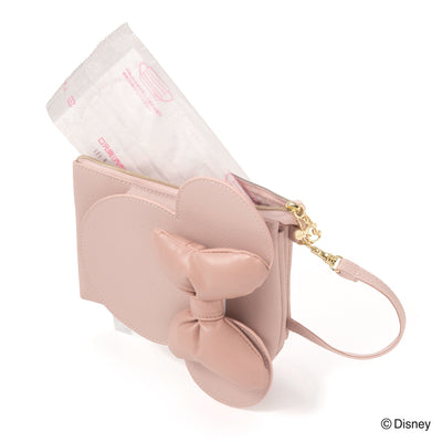 DISNEY WET WIPES & MASK POUCH PINK