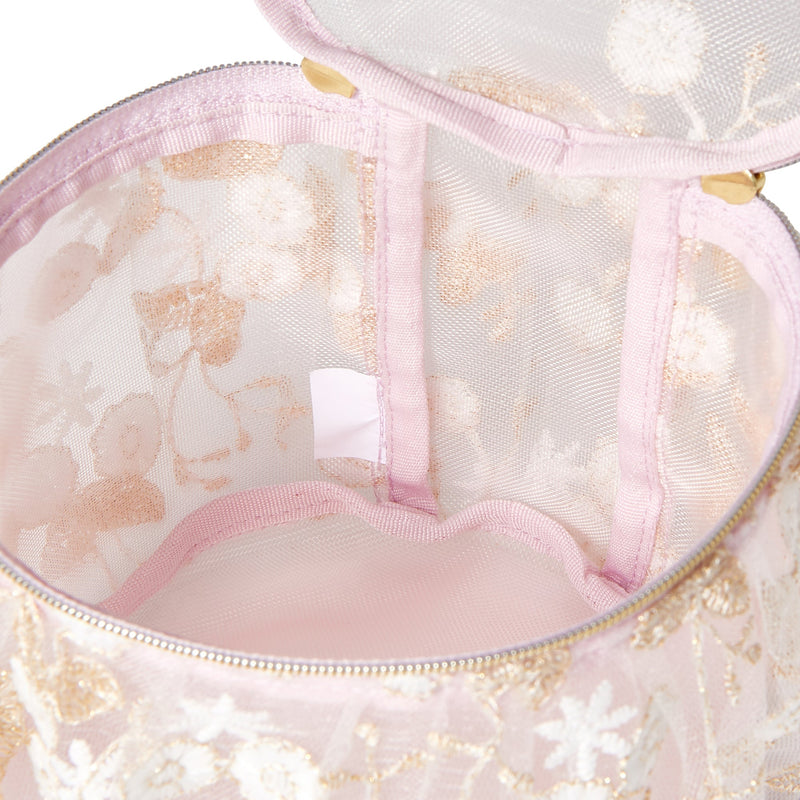 TULLE VANITY POUCH SMALL PINK