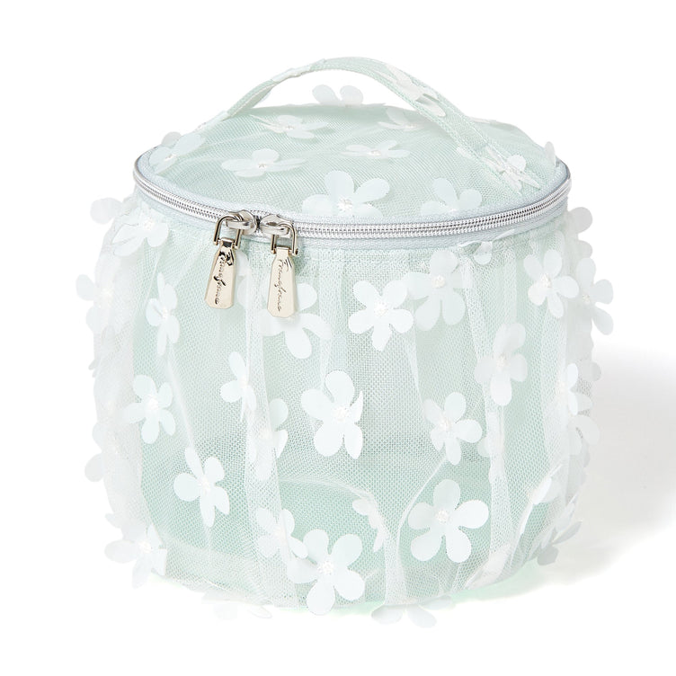 TULLE VANITY POUCH SMALL MINT