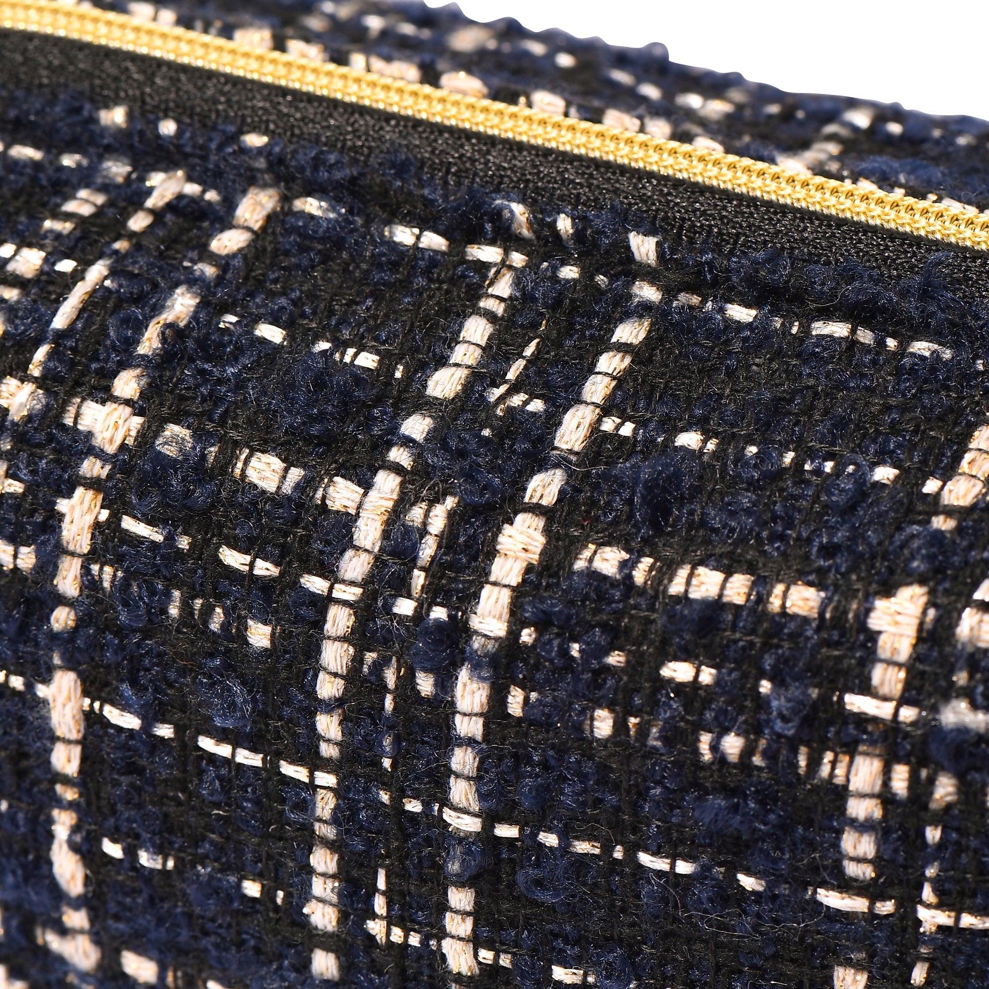 TWEED POUCH SMALL BLACK