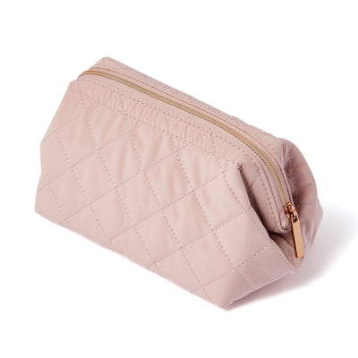 QUILTING WIRE POUCH PINK
