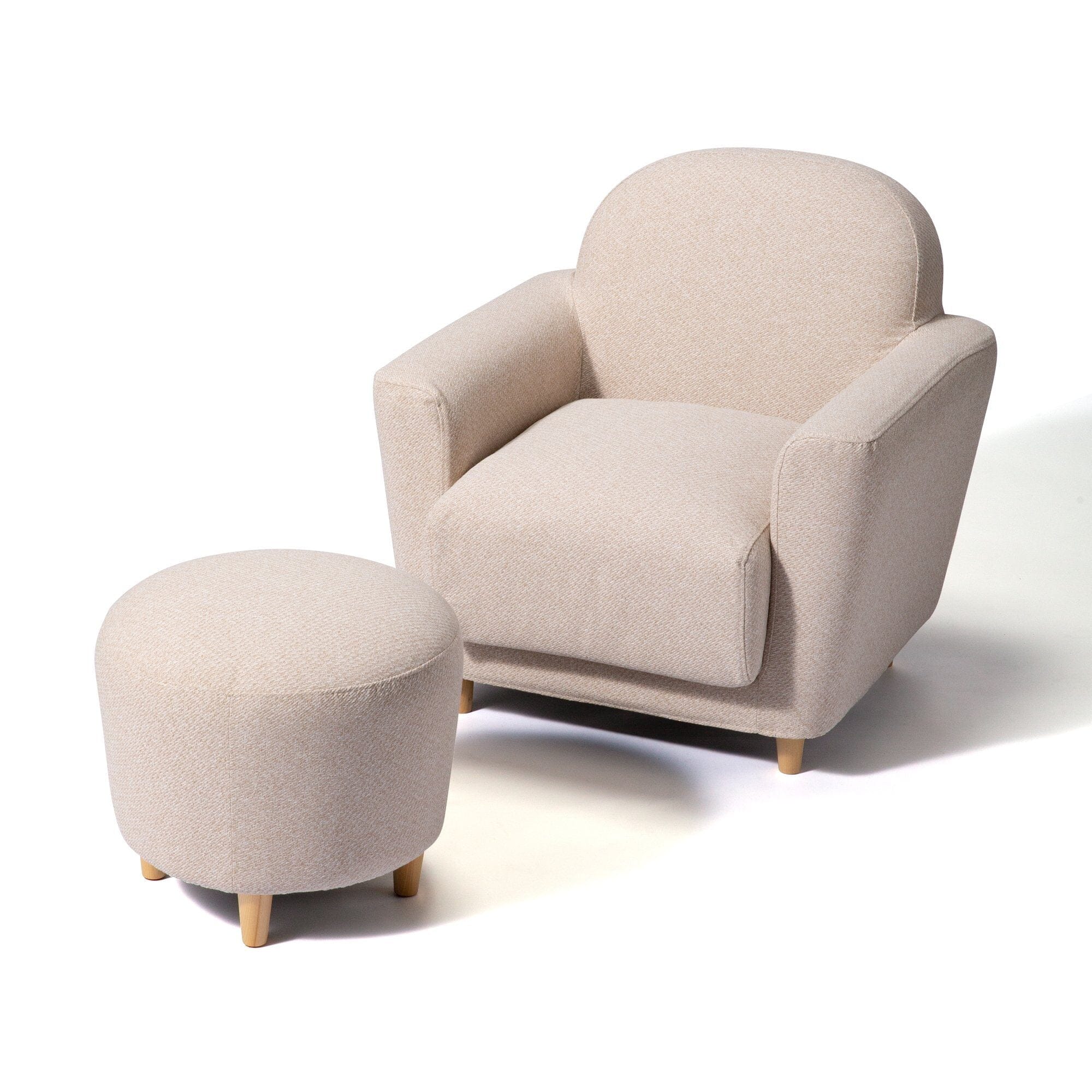 Nuvola Sofa 2 1 Seat Ivory (W760×D740×H770)