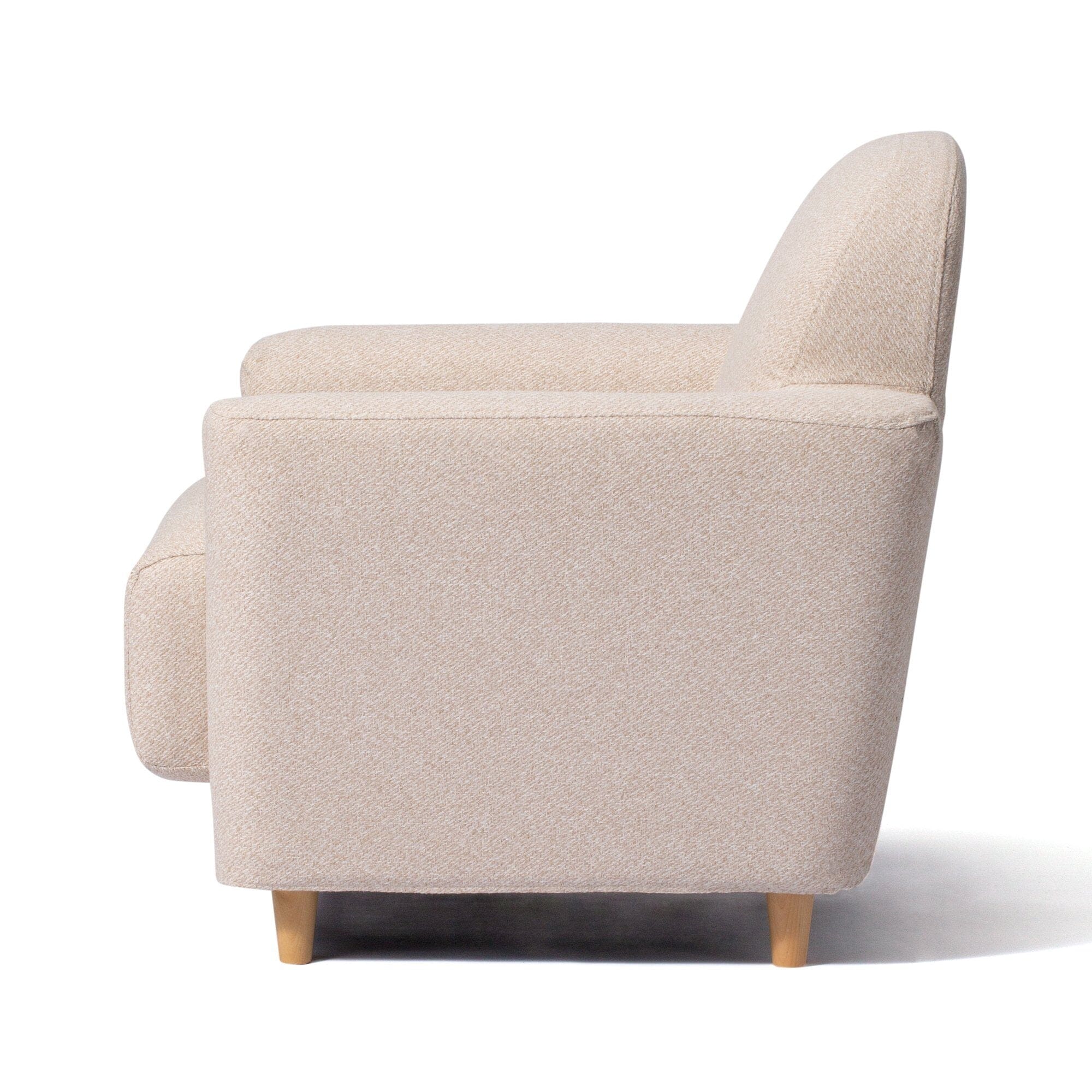 Nuvola Sofa 2 1 Seat Ivory (W760×D740×H770)