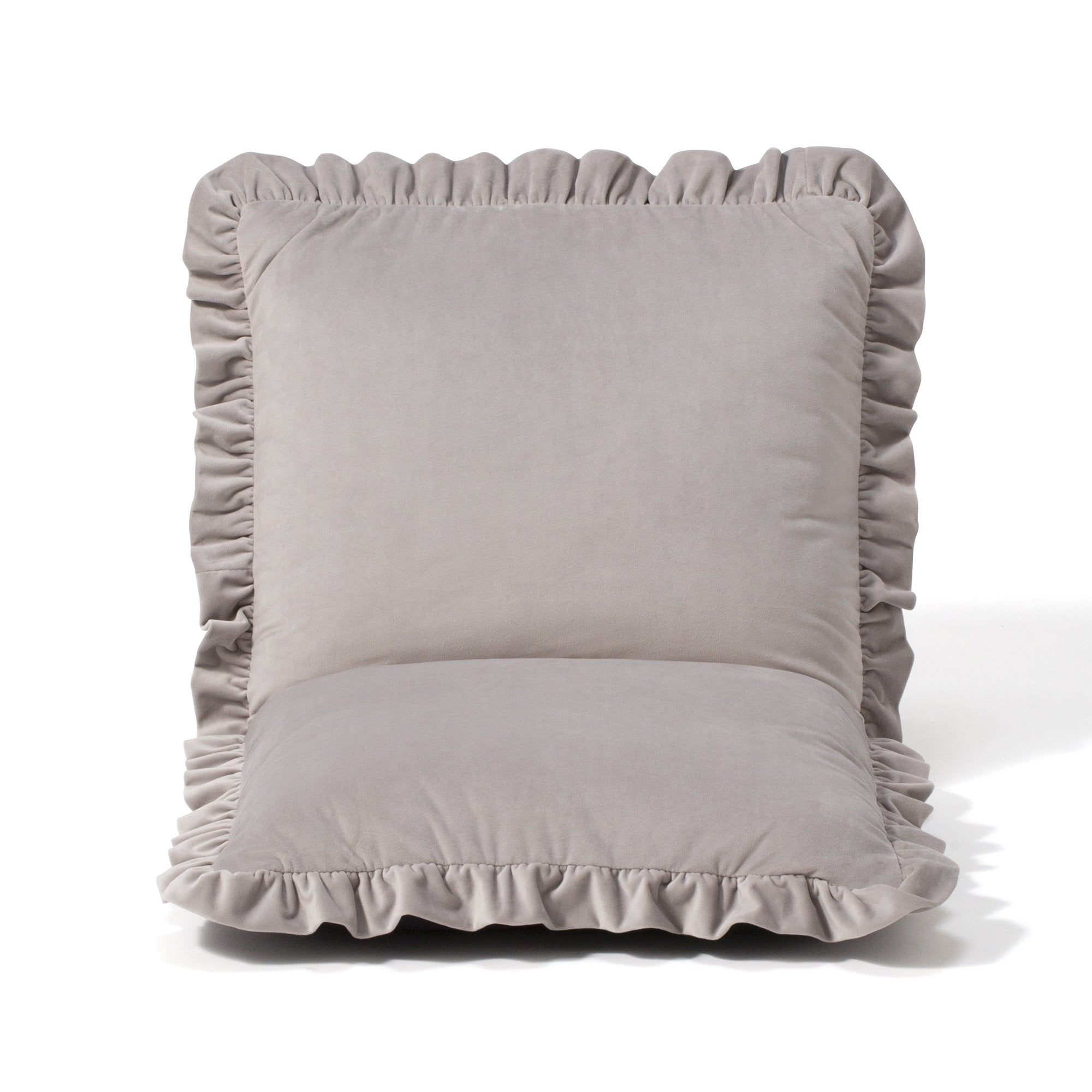 CALIN FLOOR CHAIR Gray (W570 × D545 ～ 920 × H150 ～ 490)