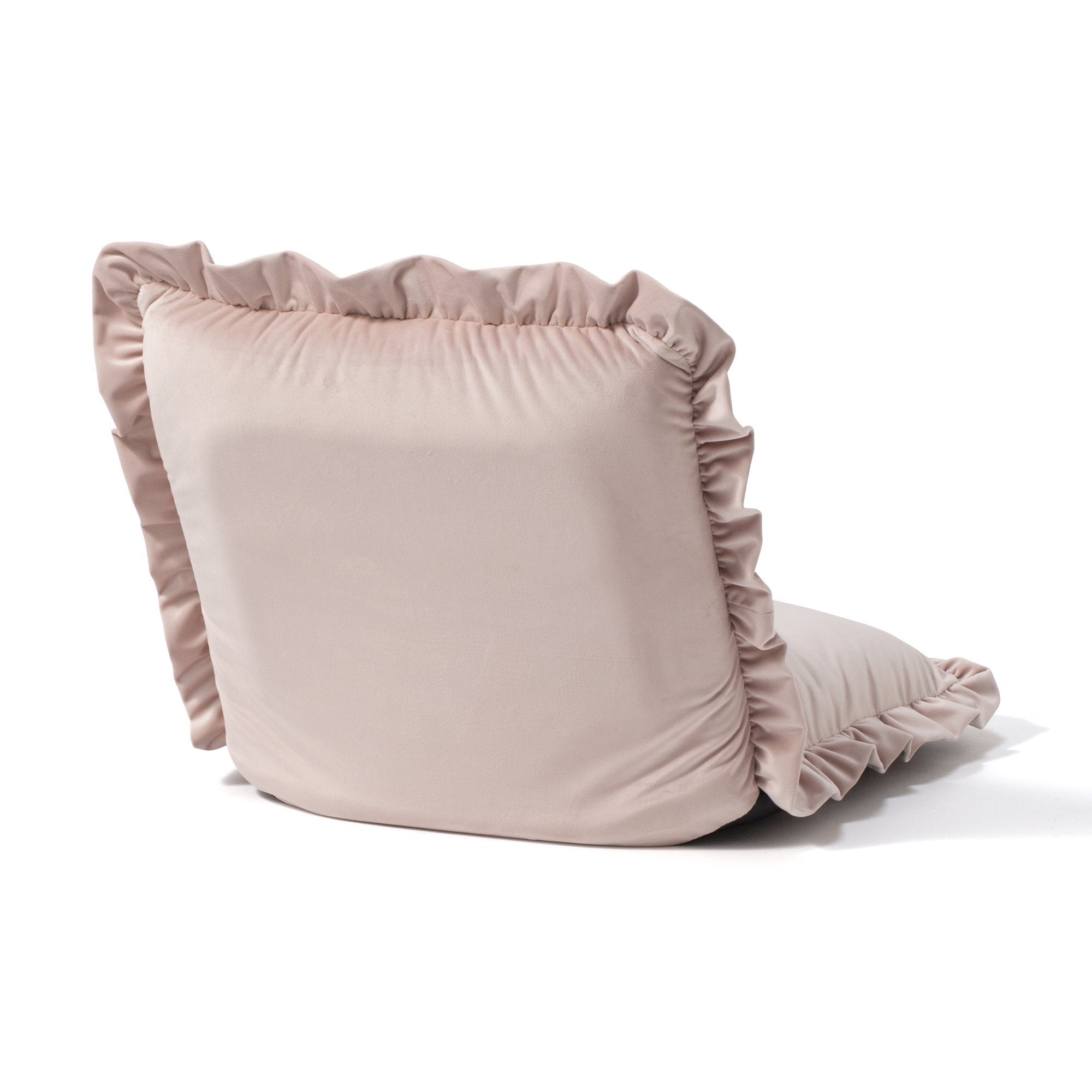 CALIN FLOOR CHAIR Pink (W570 × D545 ～ 920 × H150 ～ 490)