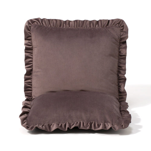 CALIN FLOOR CHAIR Brown (W570 × D545 ～ 920 × H150 ～ 490)