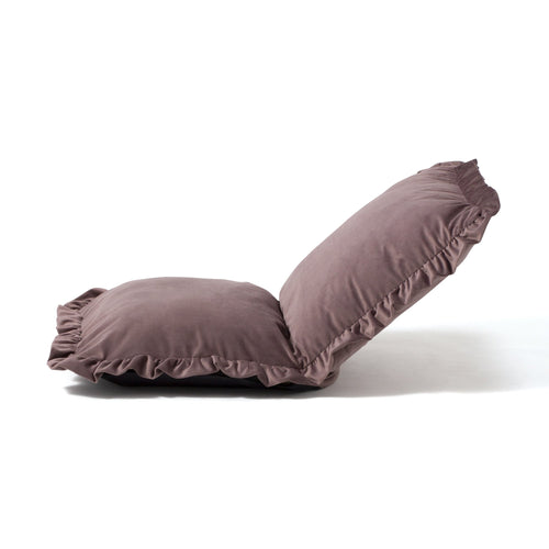 CALIN FLOOR CHAIR Brown (W570 × D545 ～ 920 × H150 ～ 490)