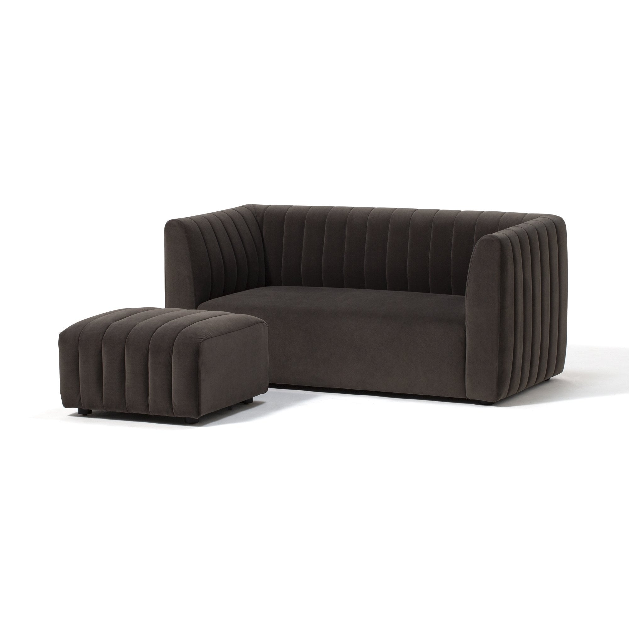 CHOUETTE Sofa 2S Dark Gray (W1380x D700 x H620)