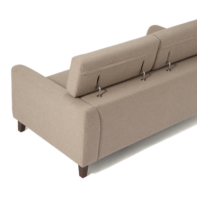 AGET Sofa 2S Beige (W1700 x D990 x H760)