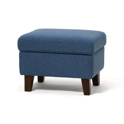 AGET OTTOMAN NAVY (W560×D430×H425)