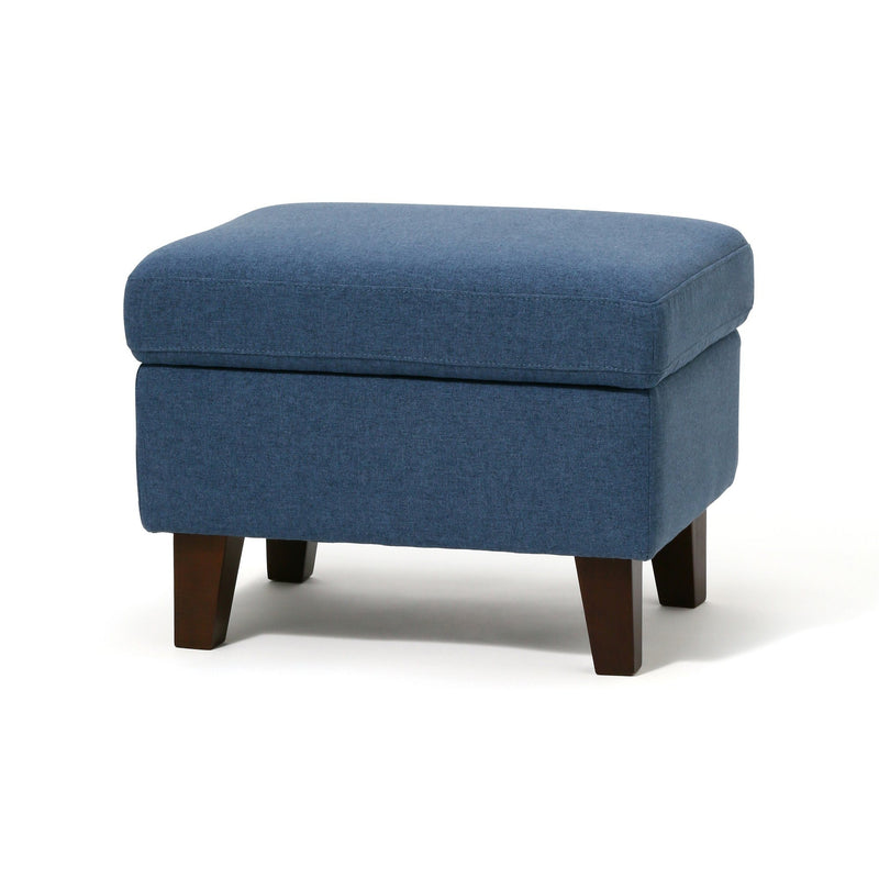 AGET OTTOMAN NAVY (W560×D430×H425)