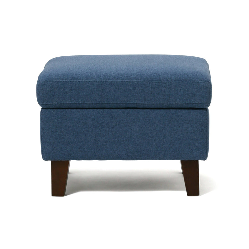 AGET OTTOMAN NAVY (W560×D430×H425)