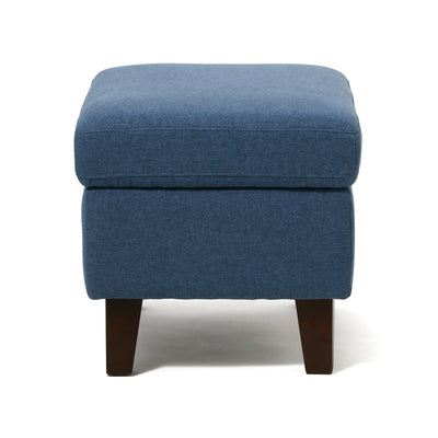 AGET OTTOMAN NAVY (W560×D430×H425)