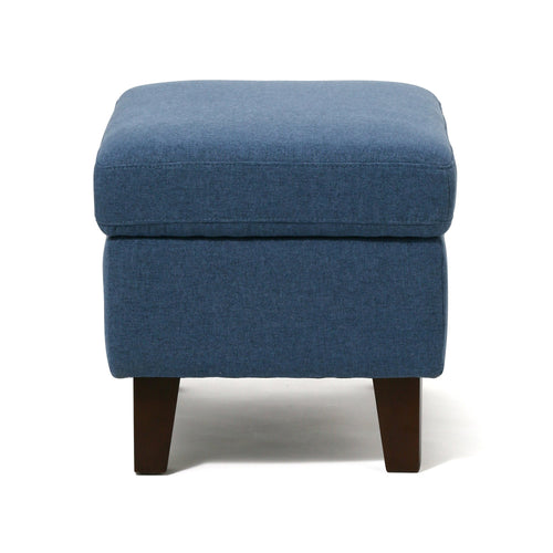 AGET OTTOMAN NAVY (W560×D430×H425)
