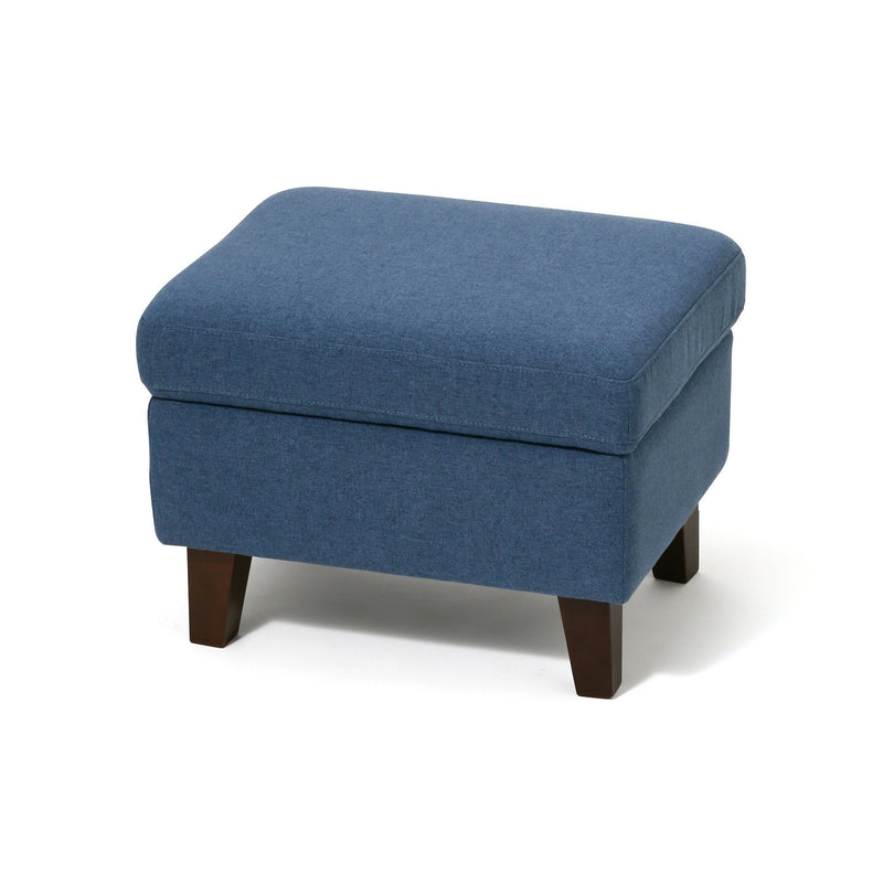 AGET OTTOMAN NAVY (W560×D430×H425)