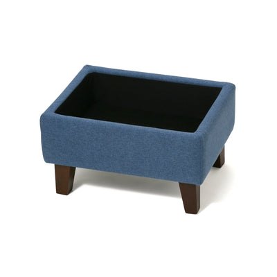 AGET OTTOMAN NAVY (W560×D430×H425)