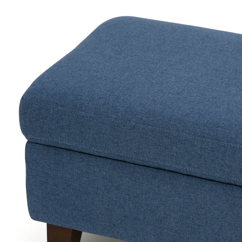 AGET OTTOMAN NAVY (W560×D430×H425)