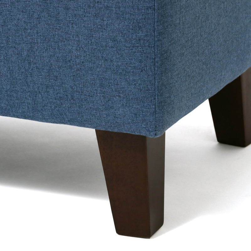 AGET OTTOMAN NAVY (W560×D430×H425)