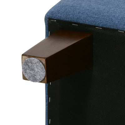 AGET OTTOMAN NAVY (W560×D430×H425)