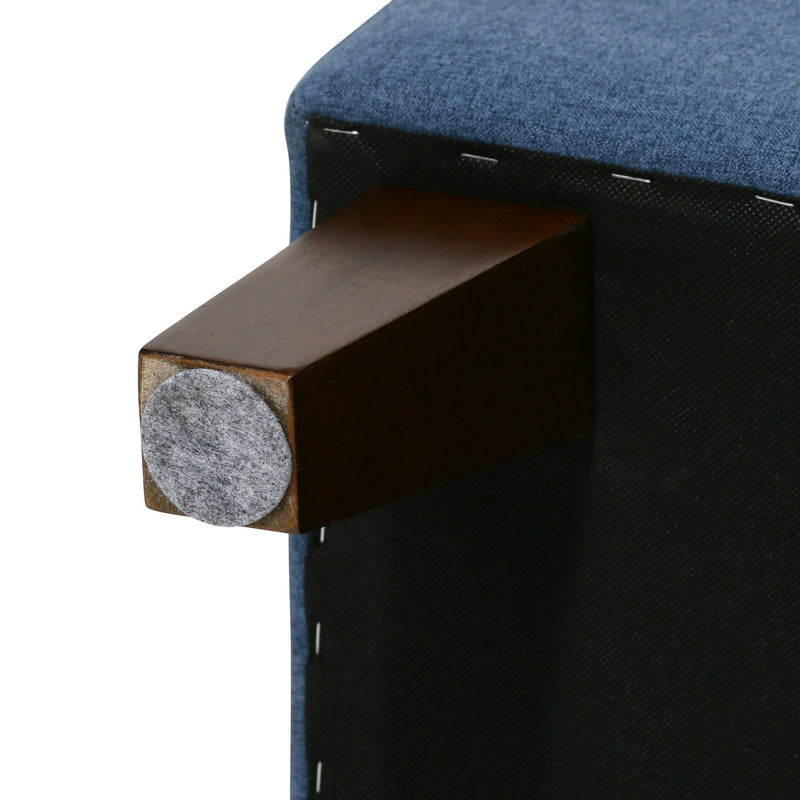 AGET OTTOMAN NAVY (W560×D430×H425)