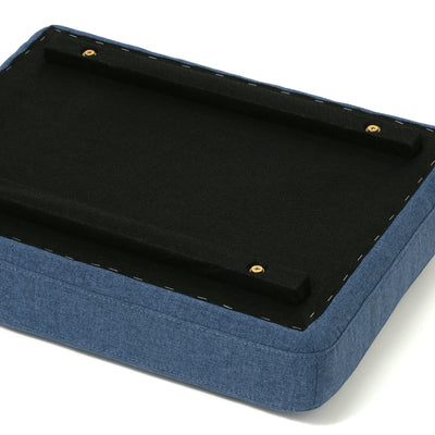 AGET OTTOMAN NAVY (W560×D430×H425)