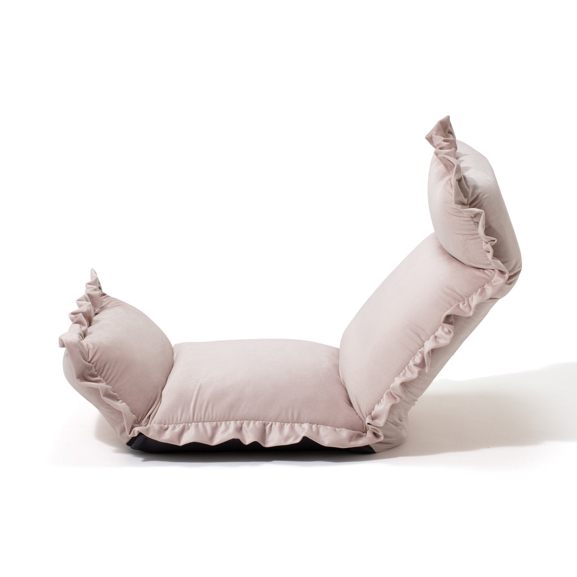CALIN Floor Chair HIGH Back W610×D690～1480×H150～760 PINK