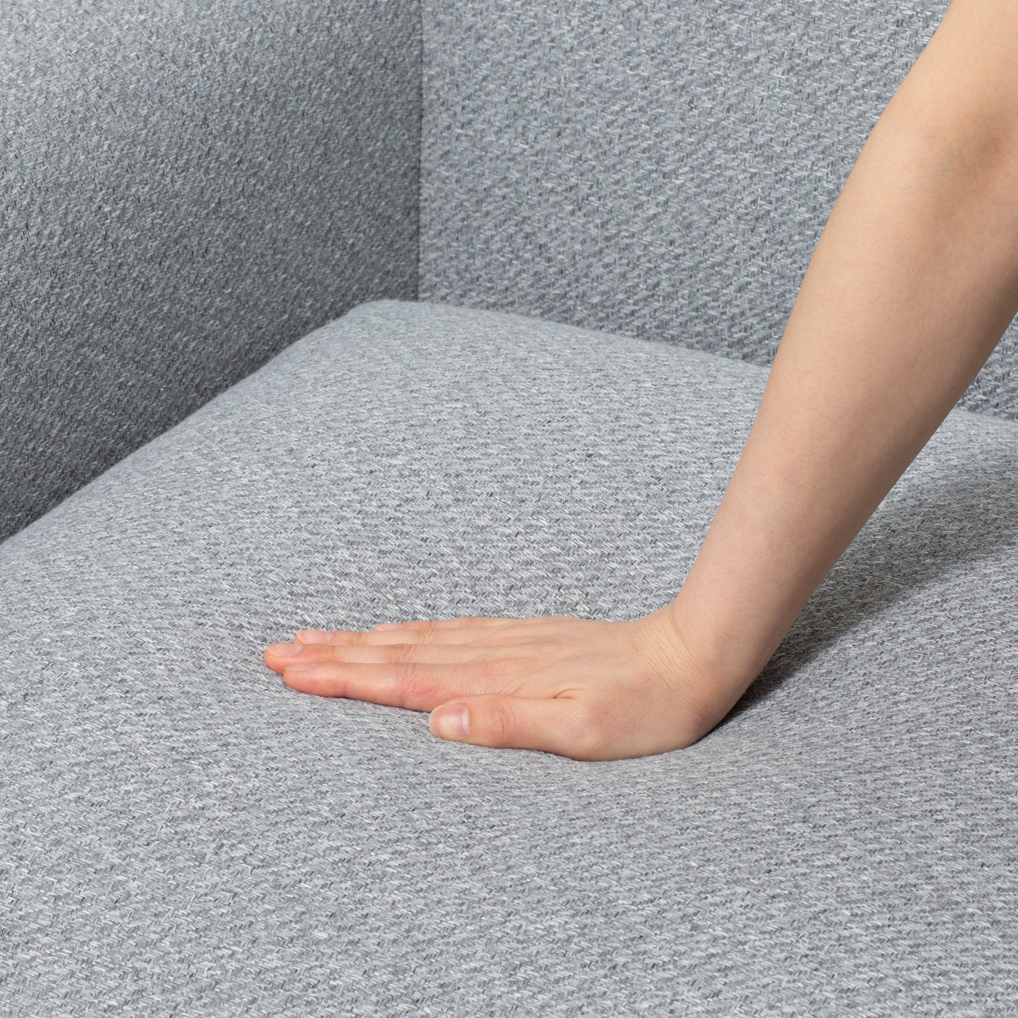 NUVOLA SOFA 2 2 SEAT GRAY (W1500×D800×H770)