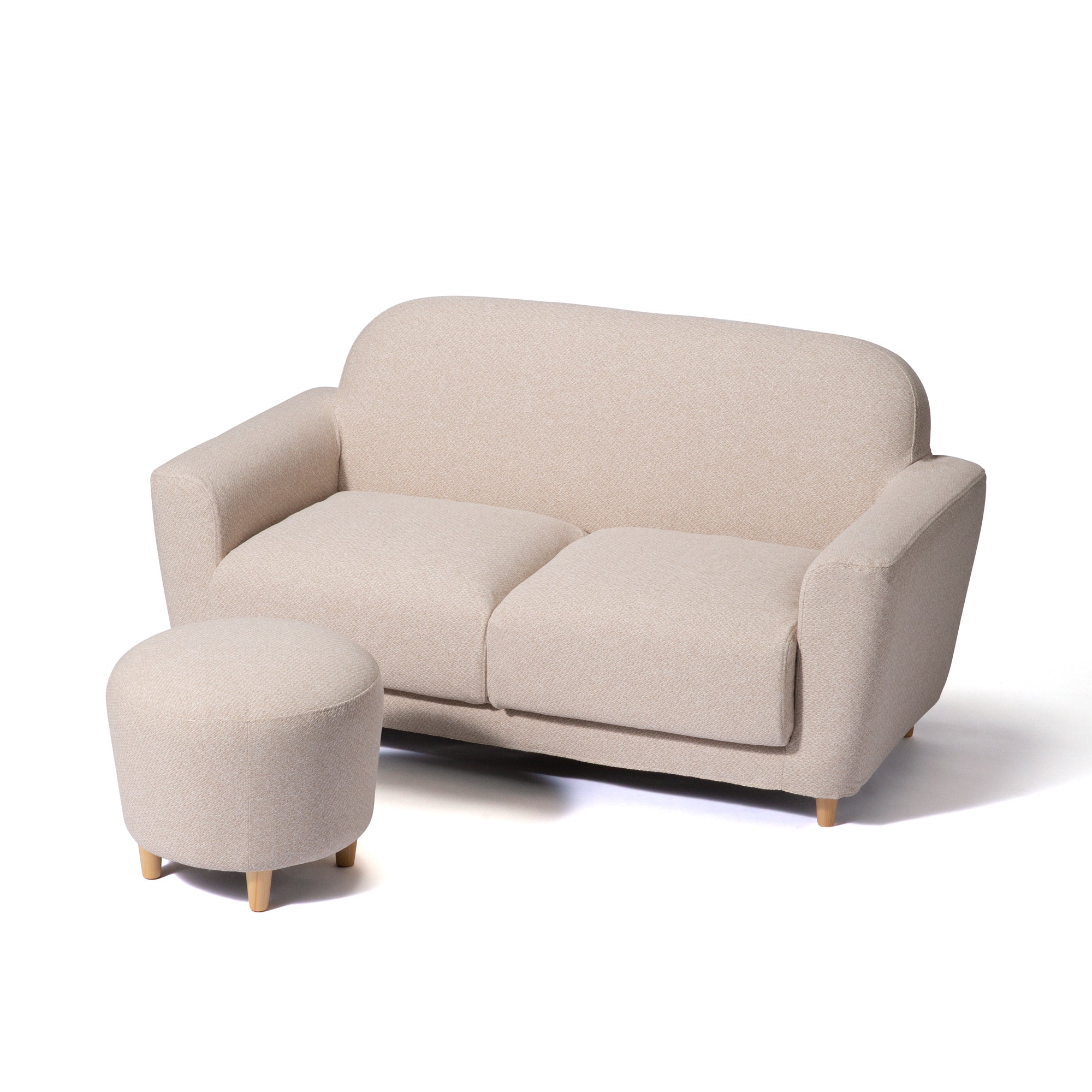NUVOLA SOFA 2 2 SEAT IVORY (W1500×D800×H770)
